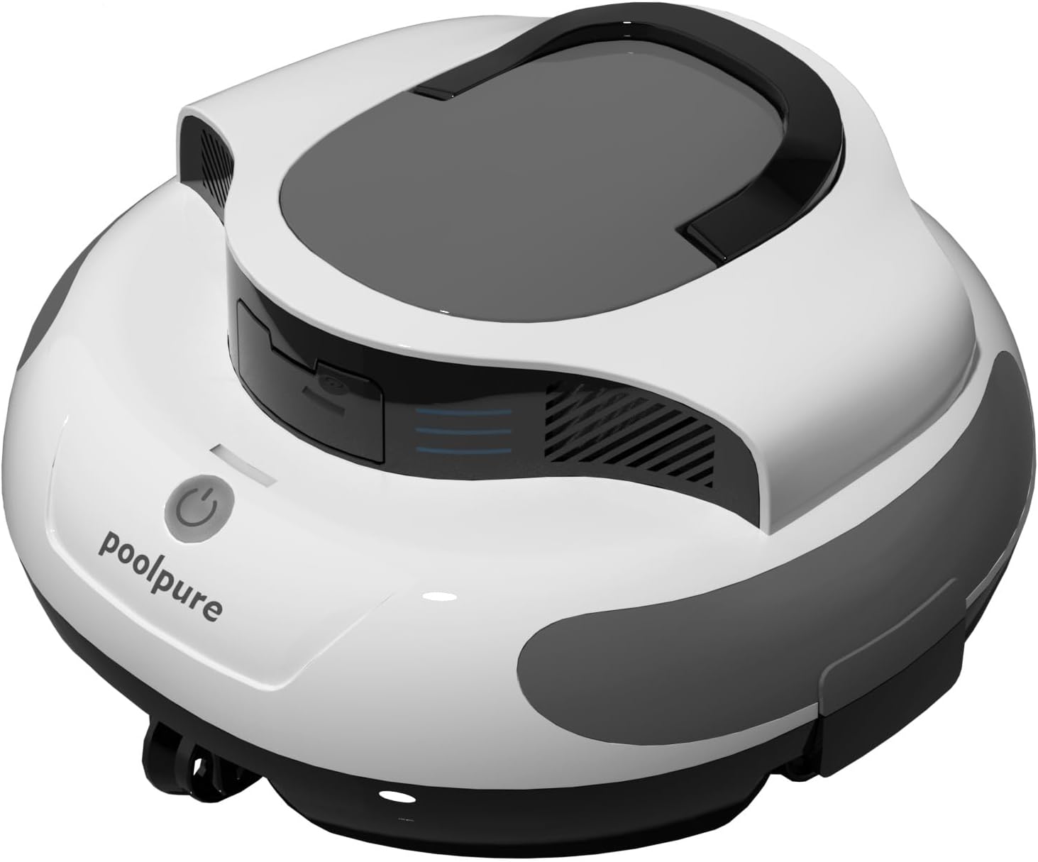 POOLPURE Robot Piscina AquaGuard SE II Inalámbrico 120 min Doble Motor Blanco