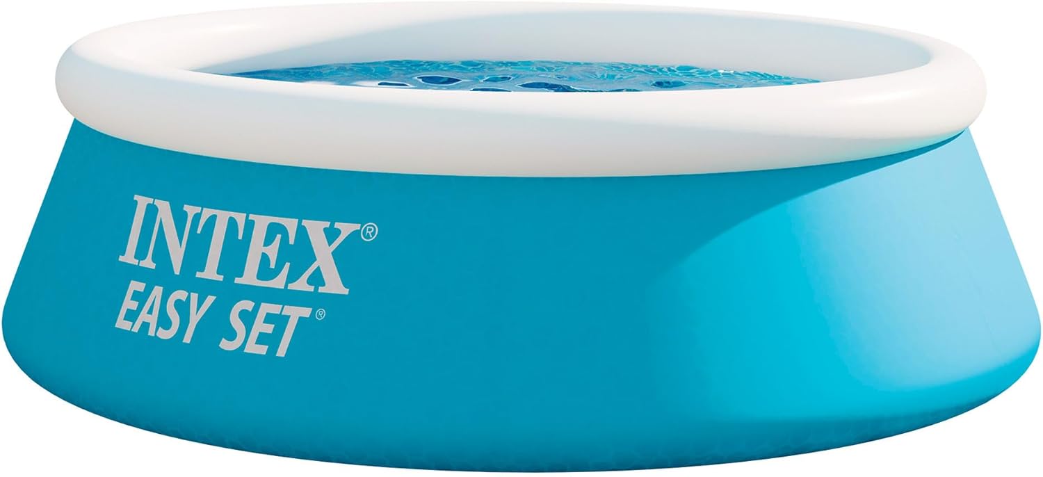 Intex Piscina Hinchable Easy Set 183 × 51 cm 880 L Familiar 2 Personas Azul