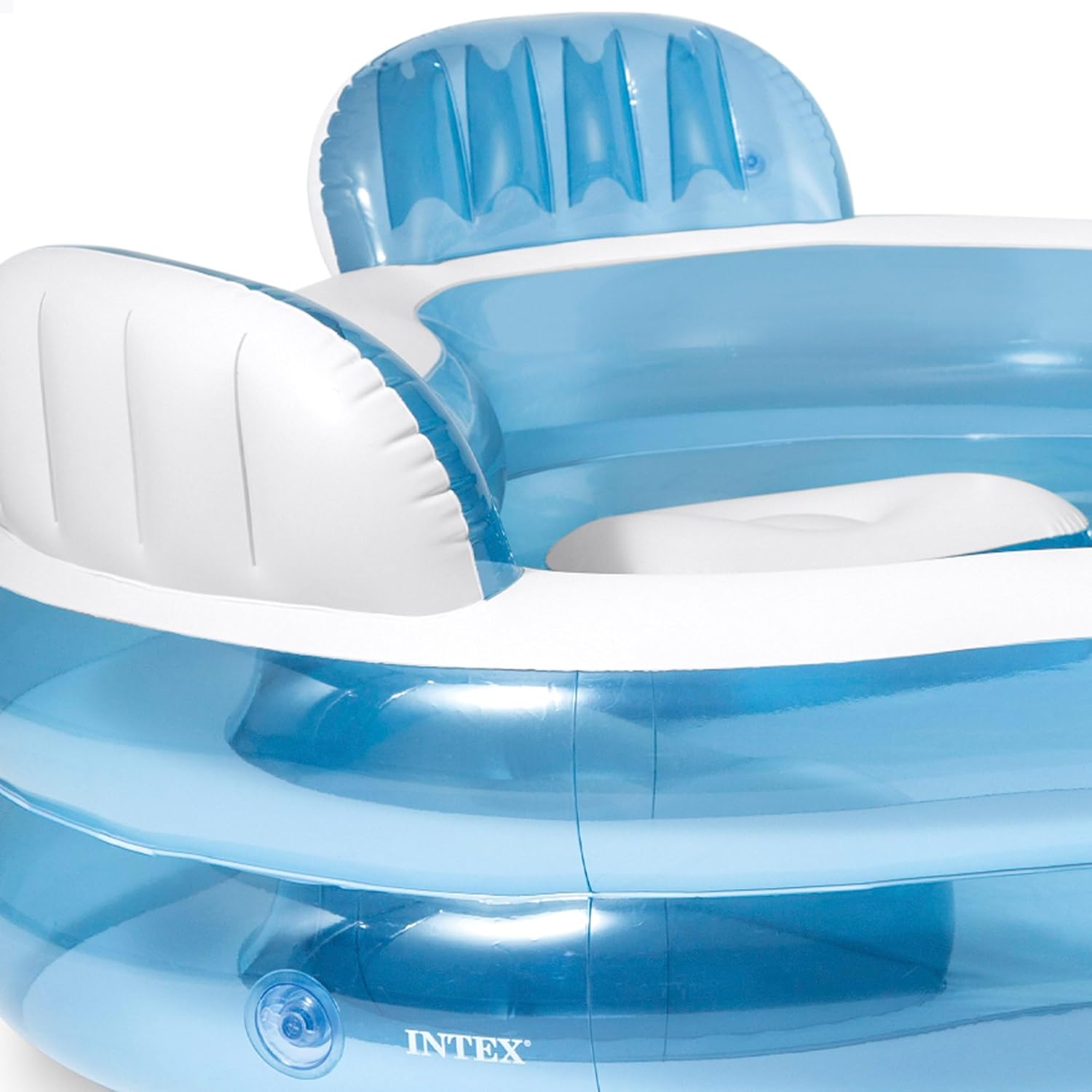 Intex Piscina Hinchable Familiar 4 Asientos 229 × 229 × 66 cm 990 L 2 Portavasos - vista 2