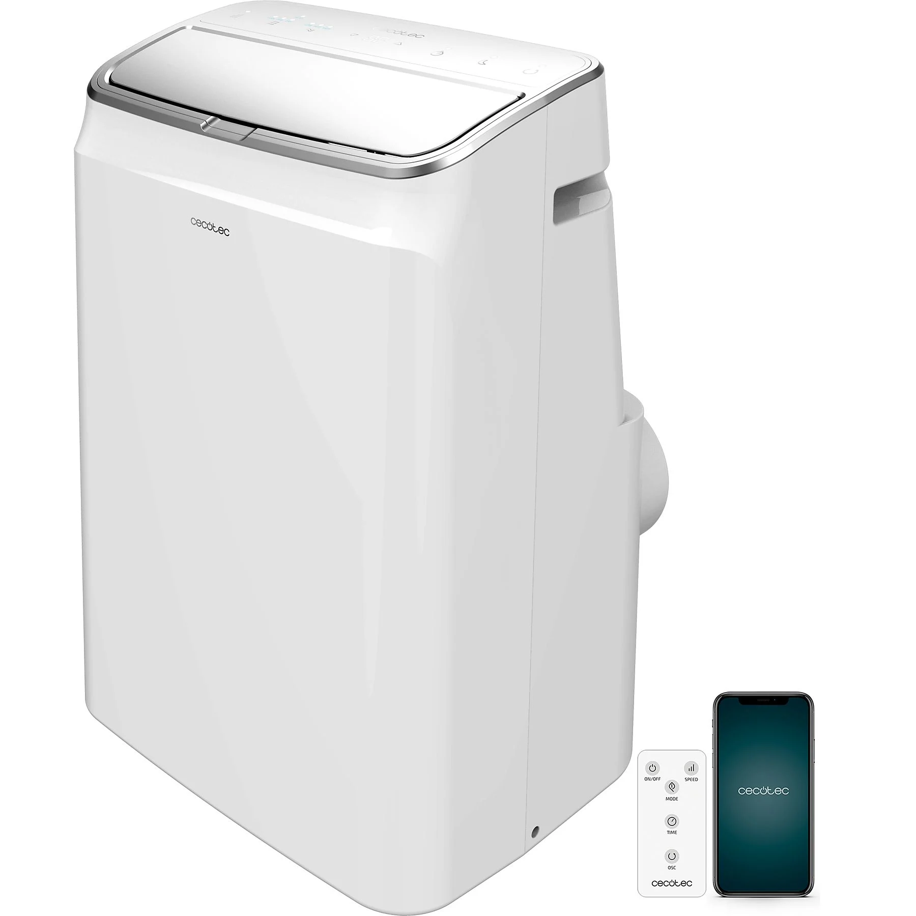 Cecotec ForceClima 12800 Soundless Connected Aire acondicionado portátil Cecotec ForceClima 12800 Soundless Connected