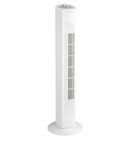 EQUATION Ventilador de Torre Tower-2 42W Blanco Oscilación 3 Velocidades