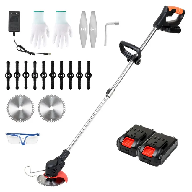 Desbrozadora Inalámbrica 21 V 18000 rpm 2 Baterías 1
